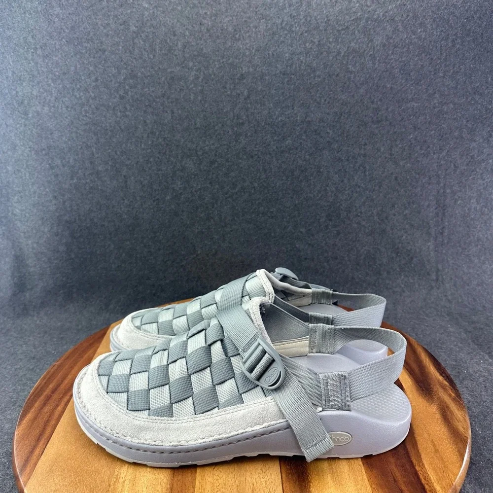 Chaco Mens Canyon Woven Clog Gray Shoes Size 13 JCH103361Z